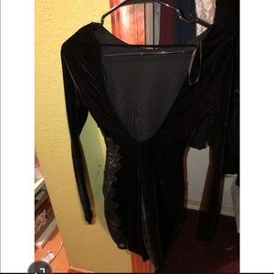 Mini open side dress